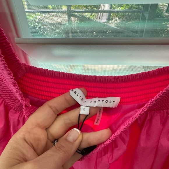 English Factory Pink Dress NWT - Picture 4 of 7